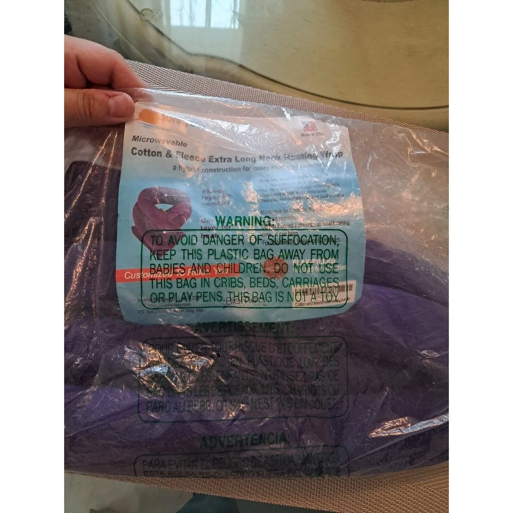 SunnyBay Microwave Heating Pad Navy Blue Heat or Cold Pack 26